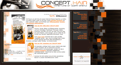 Desktop Screenshot of concept-hair.de